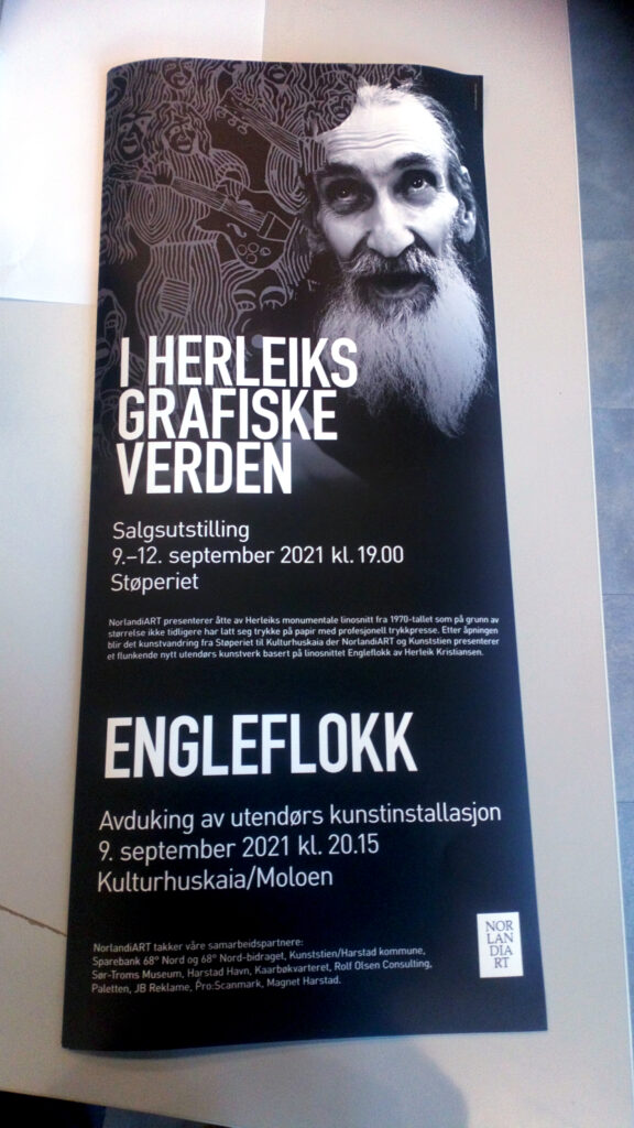 Herleiks utstillings plakat