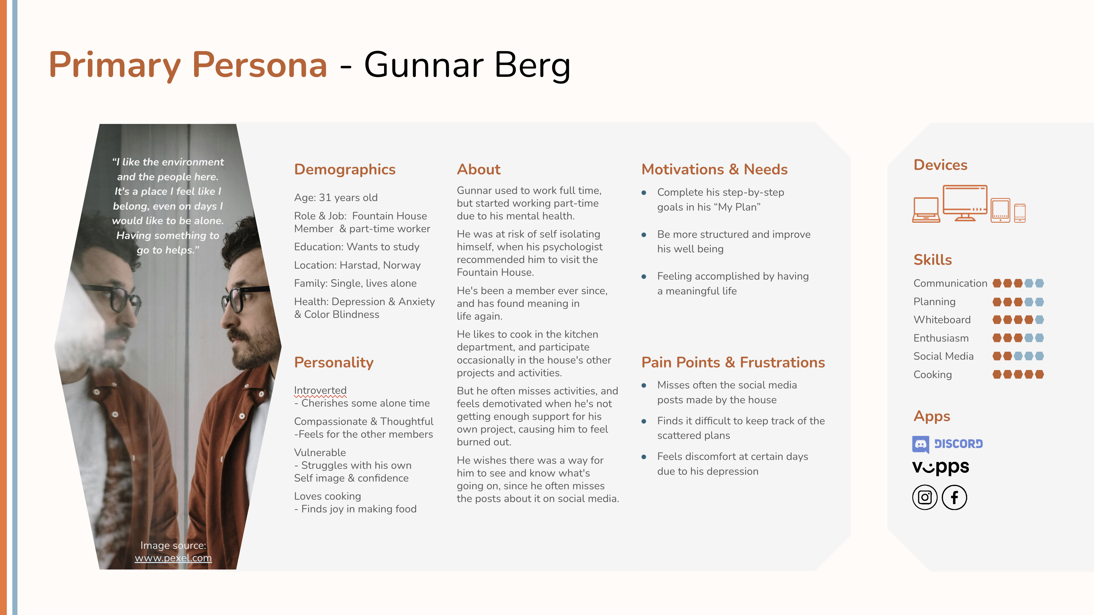 Primary Persona Profile Primary Persona Profile